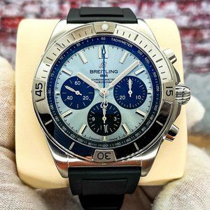 Breitling Chronomat B01 42mm ICE BLUE – FULL KIT – PB0134 – MSRP $9750